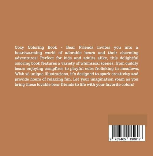 Bear Friends - Cozy Coloring Book