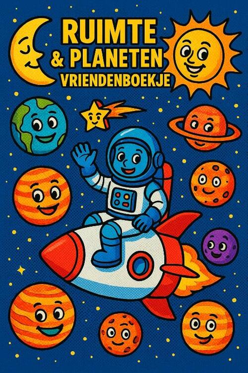 Ruimte & Planeten Vriendenboekje