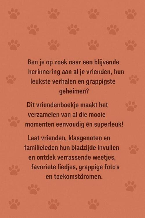 Katten Vriendenboekje