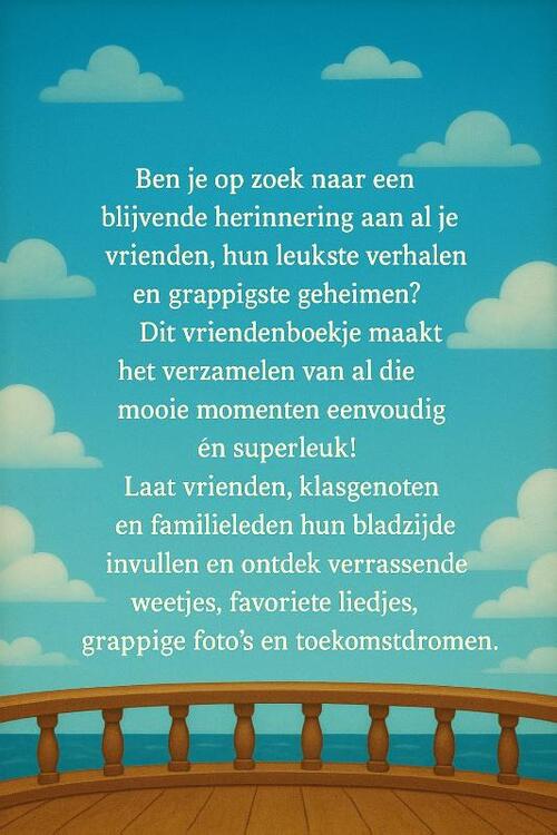 Piraten Vriendenboekje