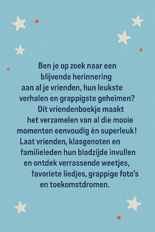 Regenboog Vriendenboekje