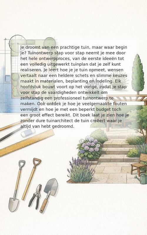 Tuinontwerp stap voor stap