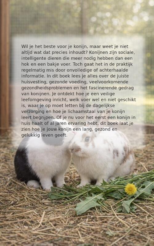 Konijnen verzorgen