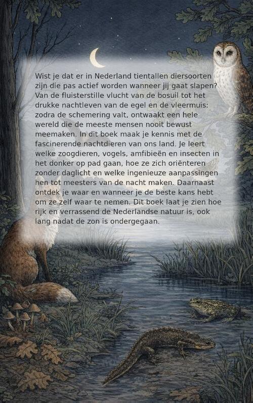 Nachtdieren van Nederland