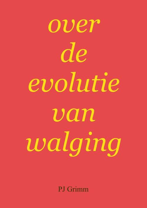Over De Evolutie Van Walging