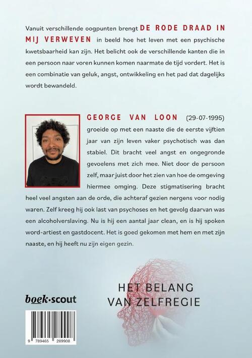 De rode draad in mij verweven