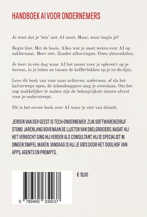 Het eerste Handboek AI voor ondernemers