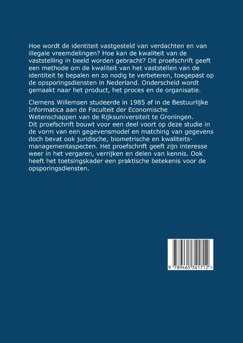 Identiteitsvaststelling van verdachten en illegale vreemdelingen door opsporingsdiensten