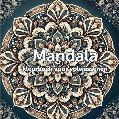 Mandala kleurboek voor volwassenen (hardcover)