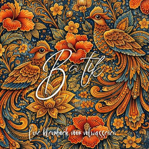 Luxe batik kleurboek voor volwassenen