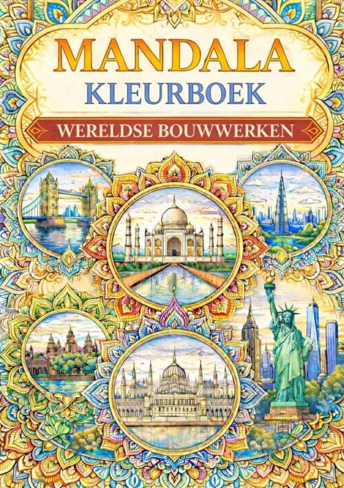 Mandala kleurboek, Wereldse bouwwerken