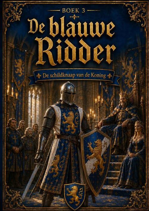 Boek 3, De blauwe Ridder - De schildknaap van de Koning