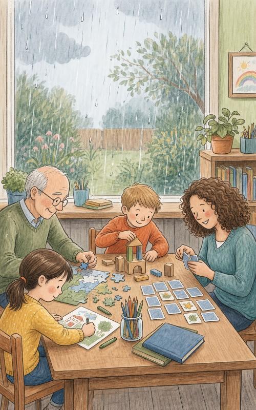Het Grote Regendag-Activiteitenboek