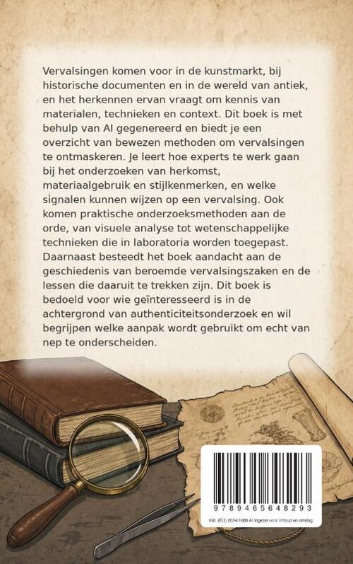 Hoe je een vervalsing ontmaskert