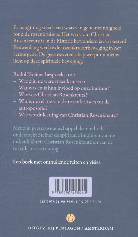 Christian Rosenkreutz en de rozenkruisers