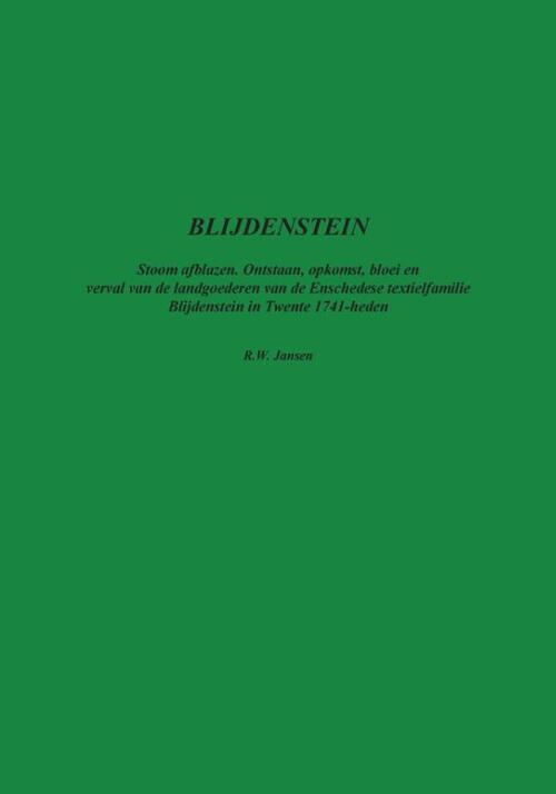 BLIJDENSTEIN Stoom afblazen