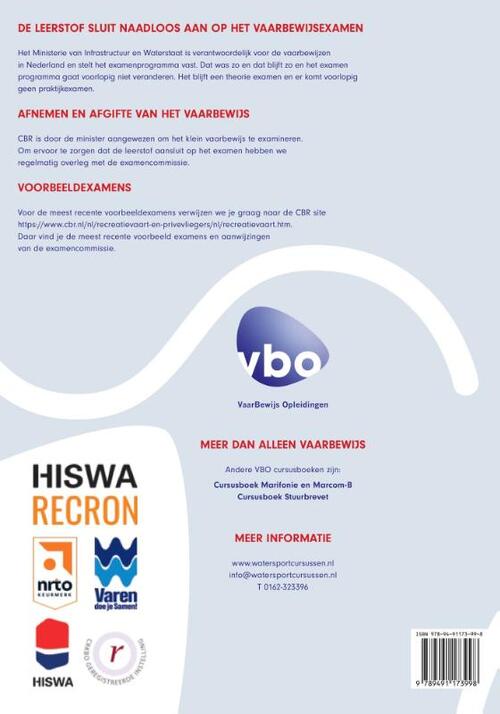 VBO Cursusboek Klein Vaarbewijs 1 & 2