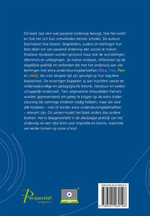 Passend onderwijs in de praktijk