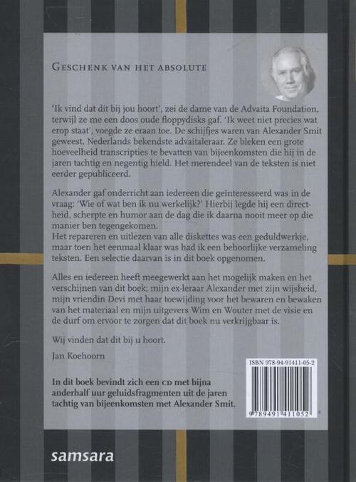 Geschenk van het absolute