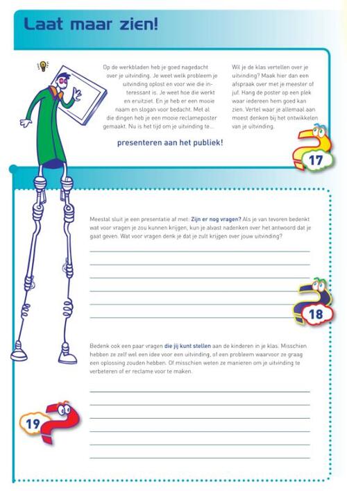 Opdrachtposter Mijn uitvinding