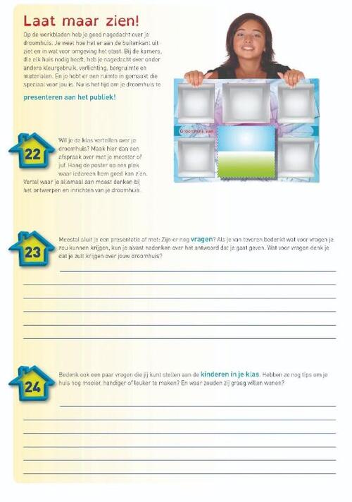 Opdrachtposter Mijn droomhuis