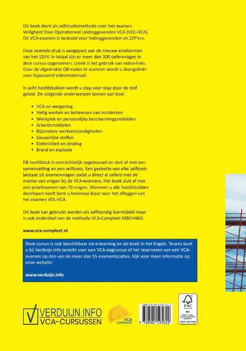 Veiligheid voor operationeel leidinggevenden VCA