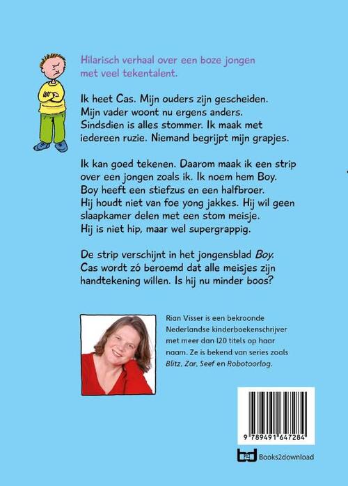 Boy, een stripheld met een stiefzus en een halfbroer