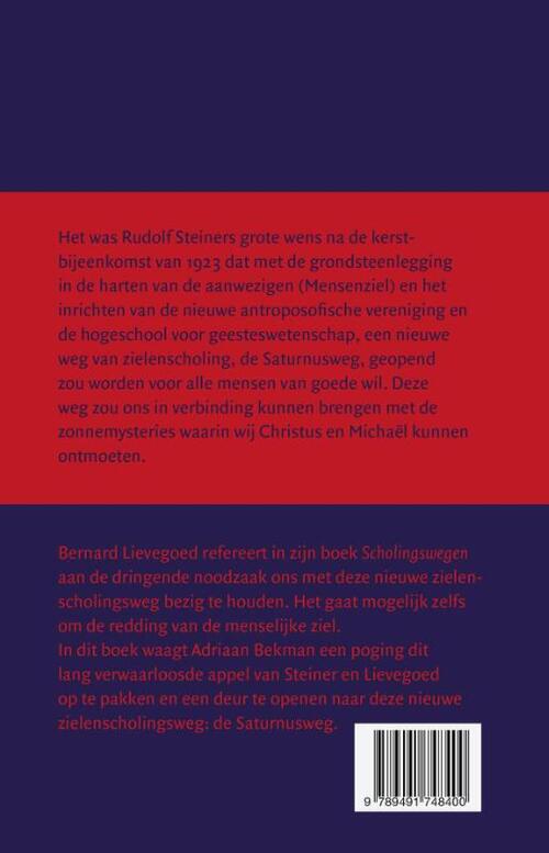 Rudolf Steiner - antroposofie - Saturnusweg