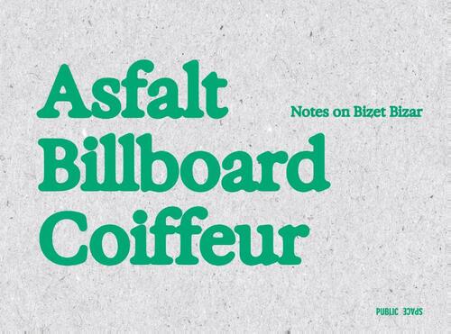 Asfalt coiffeur billboard