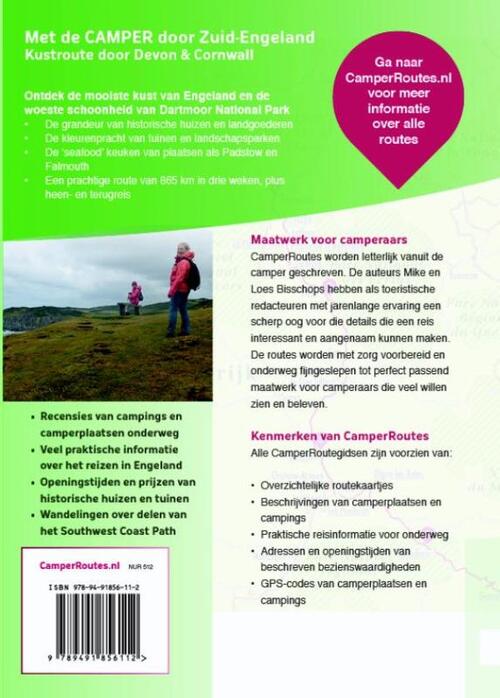 Met de camper door Zuid-Engeland