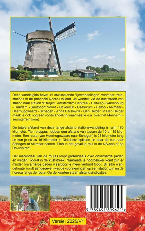 11 stationswandelingen dwars door Noord-Holland