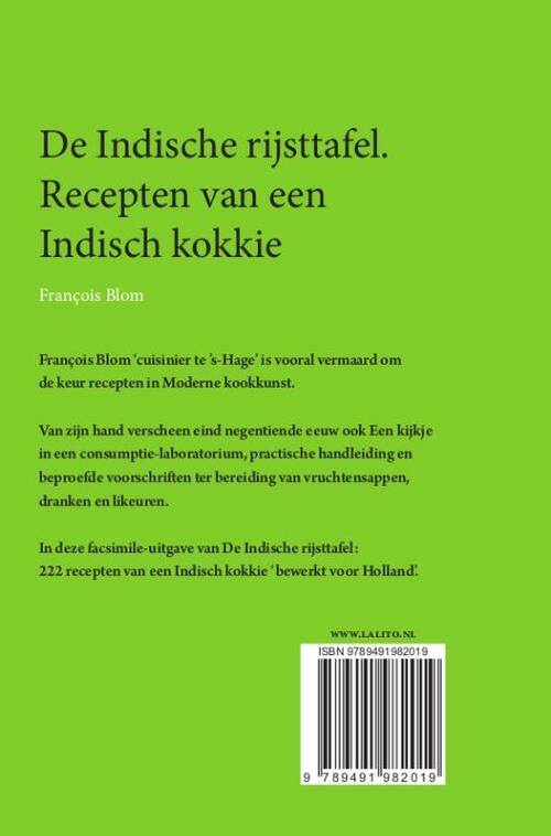 De Indische rijsttafel