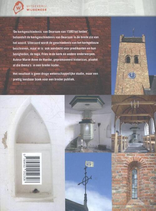 De kerkgeschiedenis van Dearsum van 1580 tot heden