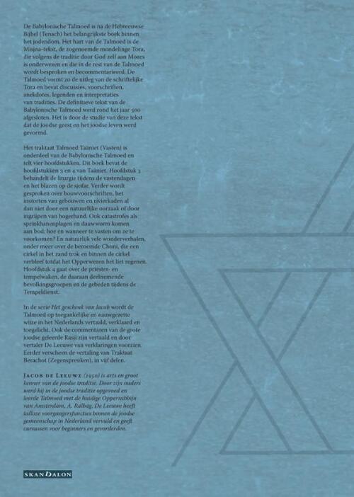 Babylonische Talmoed - Traktaat Taäniet (Vasten)