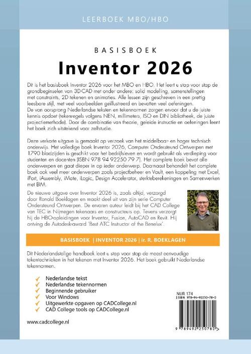 Inventor 2026 basisboek