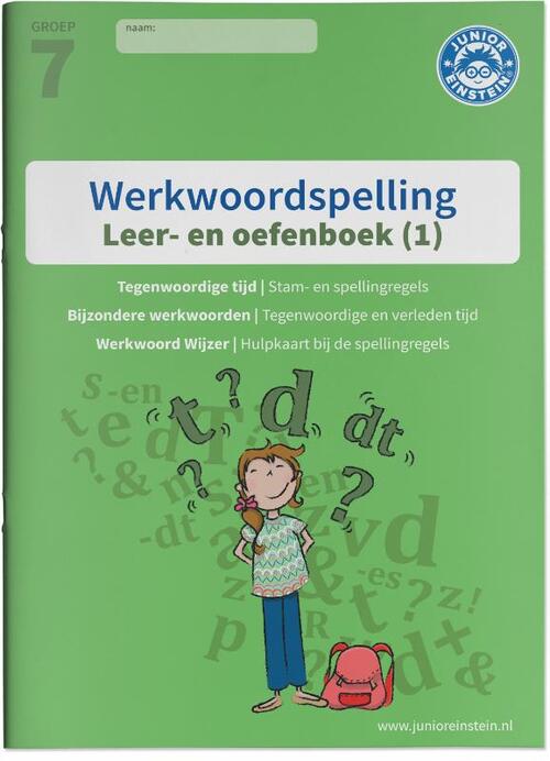 Werkwoordspelling leer- en oefenboek