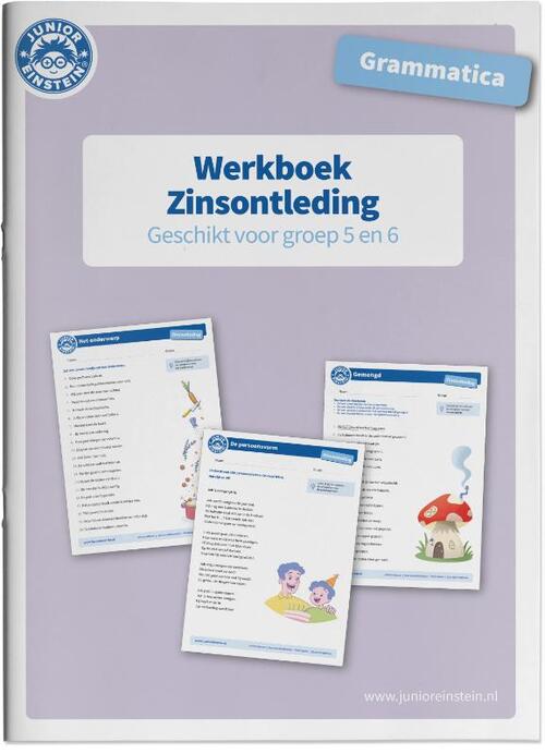 Zinsontleding Werkboek Grammatica voor groep 5 en 6