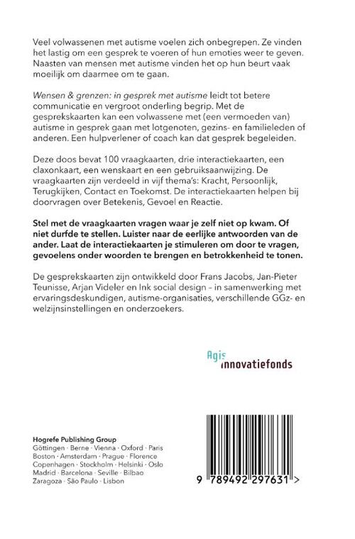 Wensen en grenzen: in gesprek met autisme