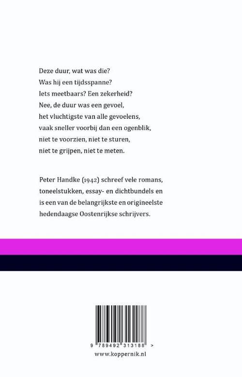 Gedicht aan de duur