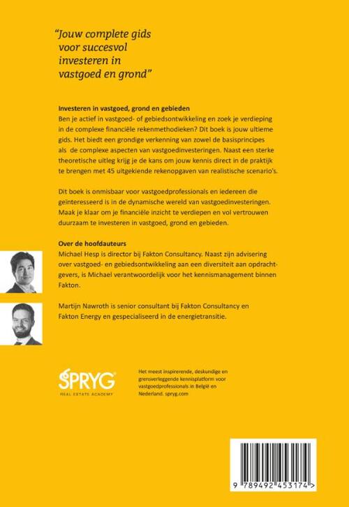 Investeren in vastgoed, grond en gebieden