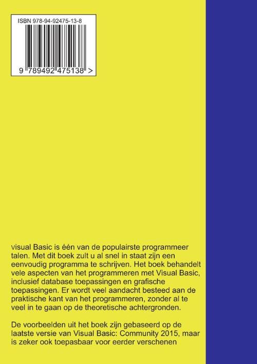 Visual Basics voor beginners