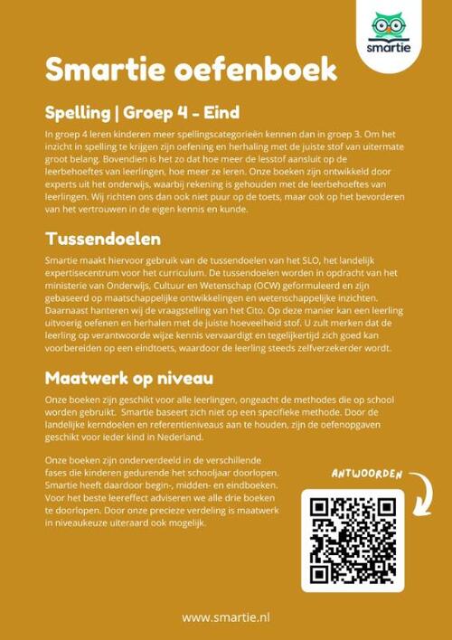 Spelling groep 4 - eind - Geschikt voor CITO, IEP en andere LVS