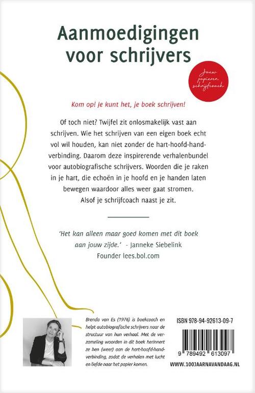 Aanmoedigingen voor schrijvers