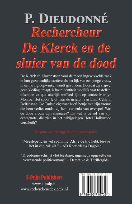 De Klerck 10 - Rechercheur De Klerck en de sluier van de dood