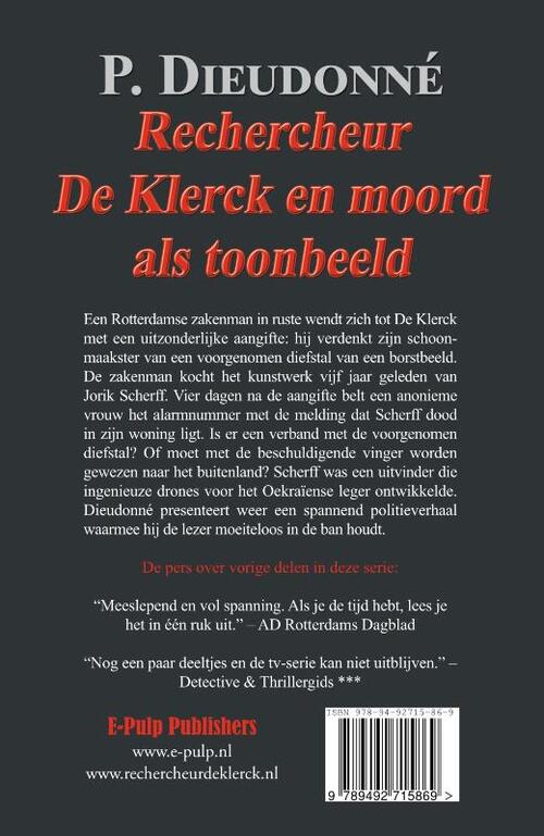 Rechercheur De Klerck en moord als toonbeeld