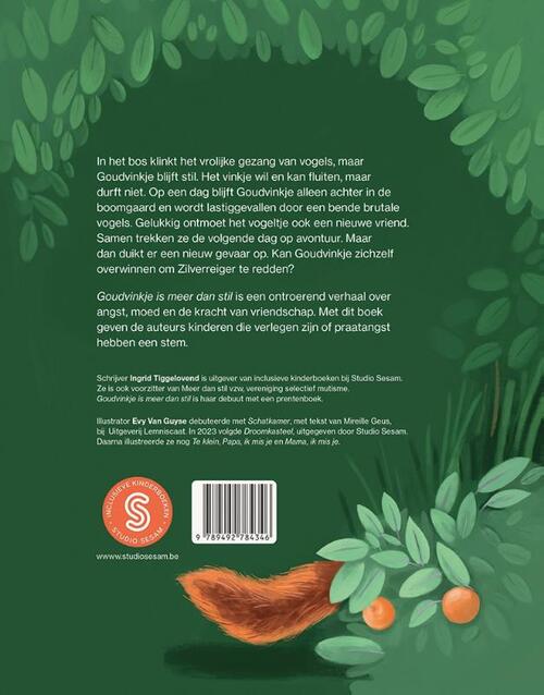 Goudvinkje is meer dan stil