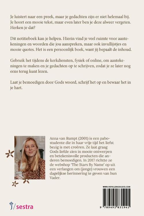 Notitieboek bij de preek