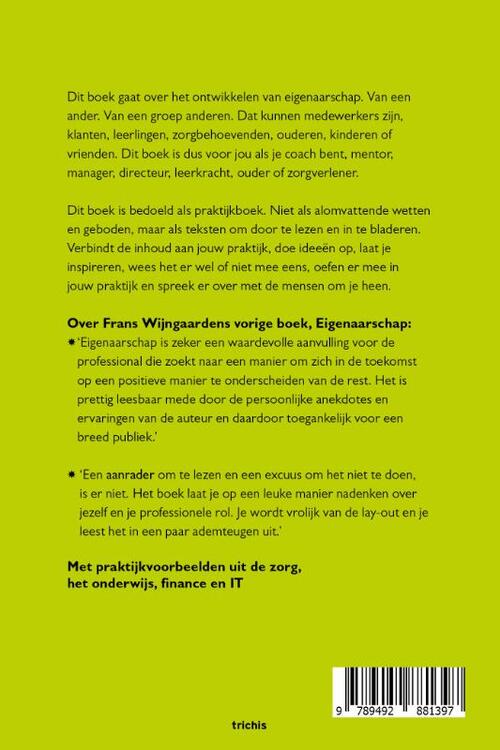 Handboek Eigenaarschap ontwikkelen bij anderen