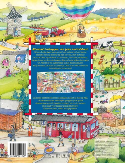 Waar is de rode trein?