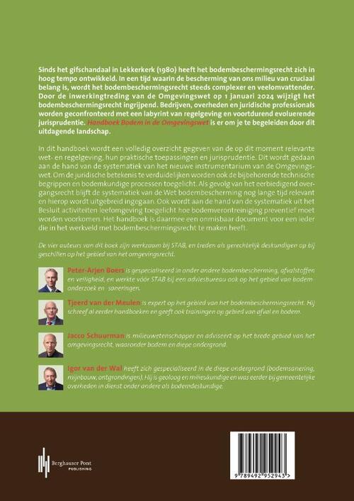 Handboek bodem in de omgevingswet